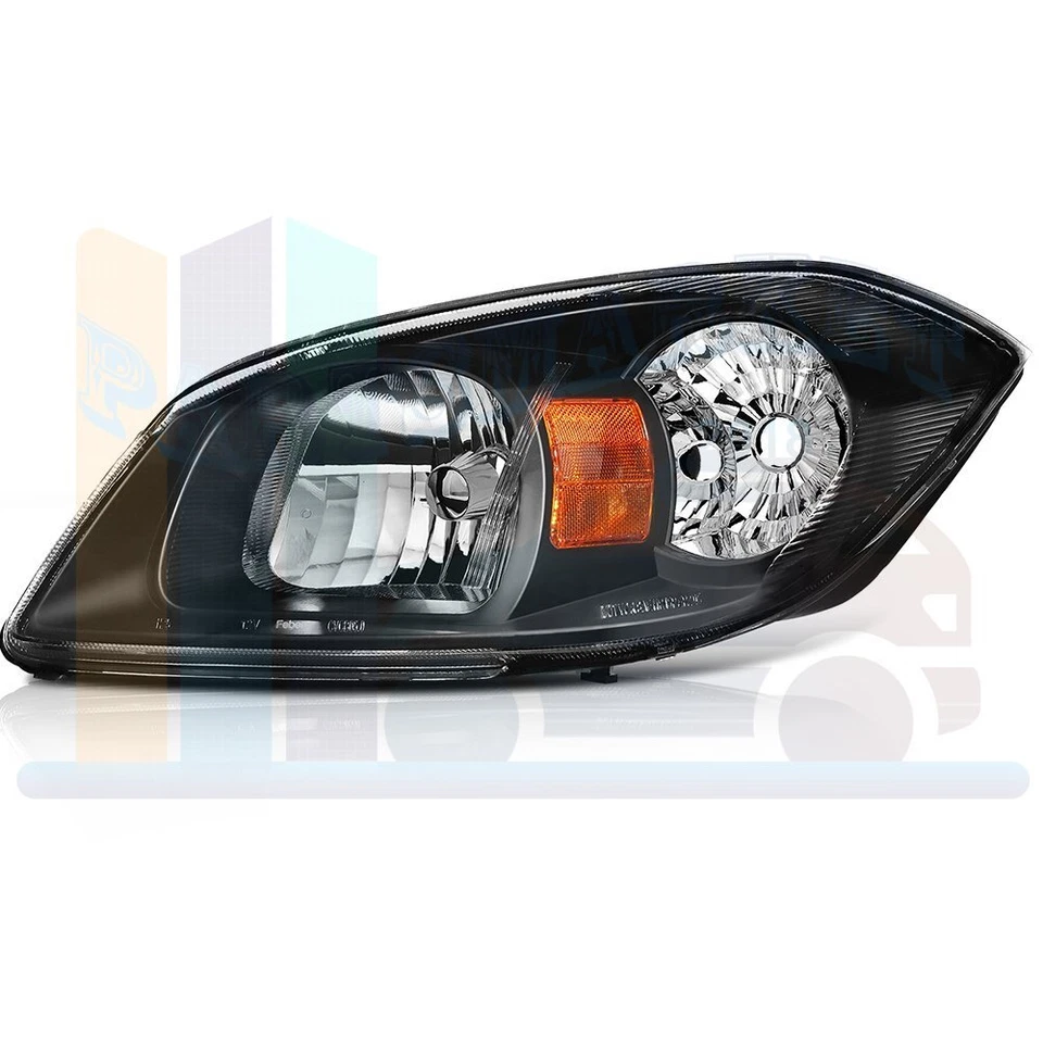 Juego de faros delanteros de repuesto para 05-10 Chevy Cobalt 07-10 Pontiac G5 Foto 4 de 4