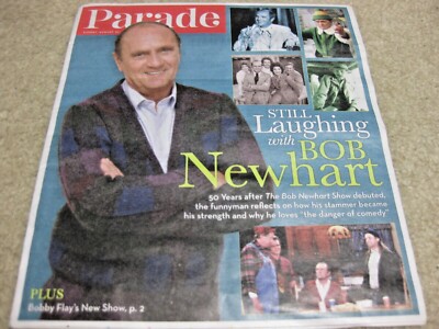 Bob Newhart Parade Newspaper Magazine 2022 TV Show 50th Anniversary Elf