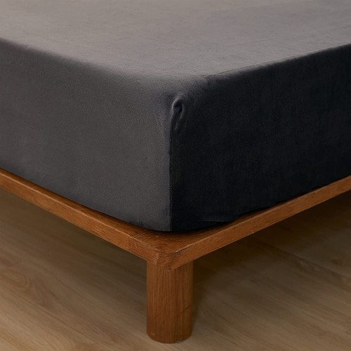 Extra Deep 25 cm Full Fitted Sheet Bed Sheets Single Double King Super King Size - Picture 28 of 59