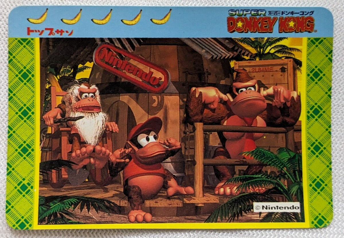 Donky Kong Diddy Kong Cranky Kong Super Donky Kong Top