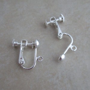 silver-plated-screwback-leverback-earclip-earrings-findings-non-pierced-ears