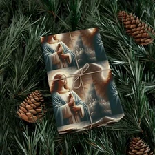 Angel Praying, Gift Wrap Papers