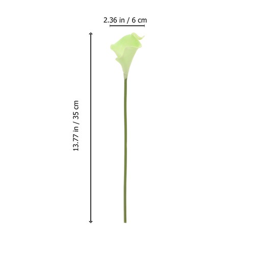 3 Pcs Simulierte Calla-Lilien Büro Braut Gefälschte Blumen Hochzeit Künstliche - Bild 9 von 12