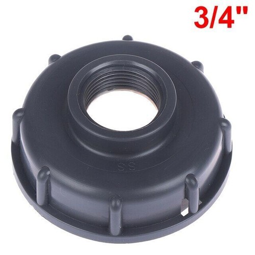 IBC Container Adapter Zubehör 1/2 3/4 1 Zoll Kappe Deckel Auslaufhahn Wasserhahn - Bild 12 von 16
