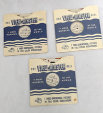VTG View-Master Reels 3 with Booklets Snow White, Cinderella and Goldilocks