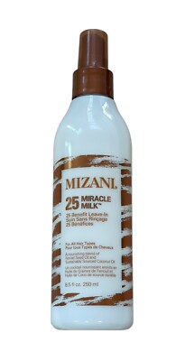 MIZANI 25 Benefit Miracle Milk Leave-in Conditioner, For Frizzy and Curly (E005)