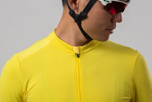 Unisex Winter Thermal Fleece Cycling Jersey Long Sleeve With Seamless Process - Picture 18 of 30