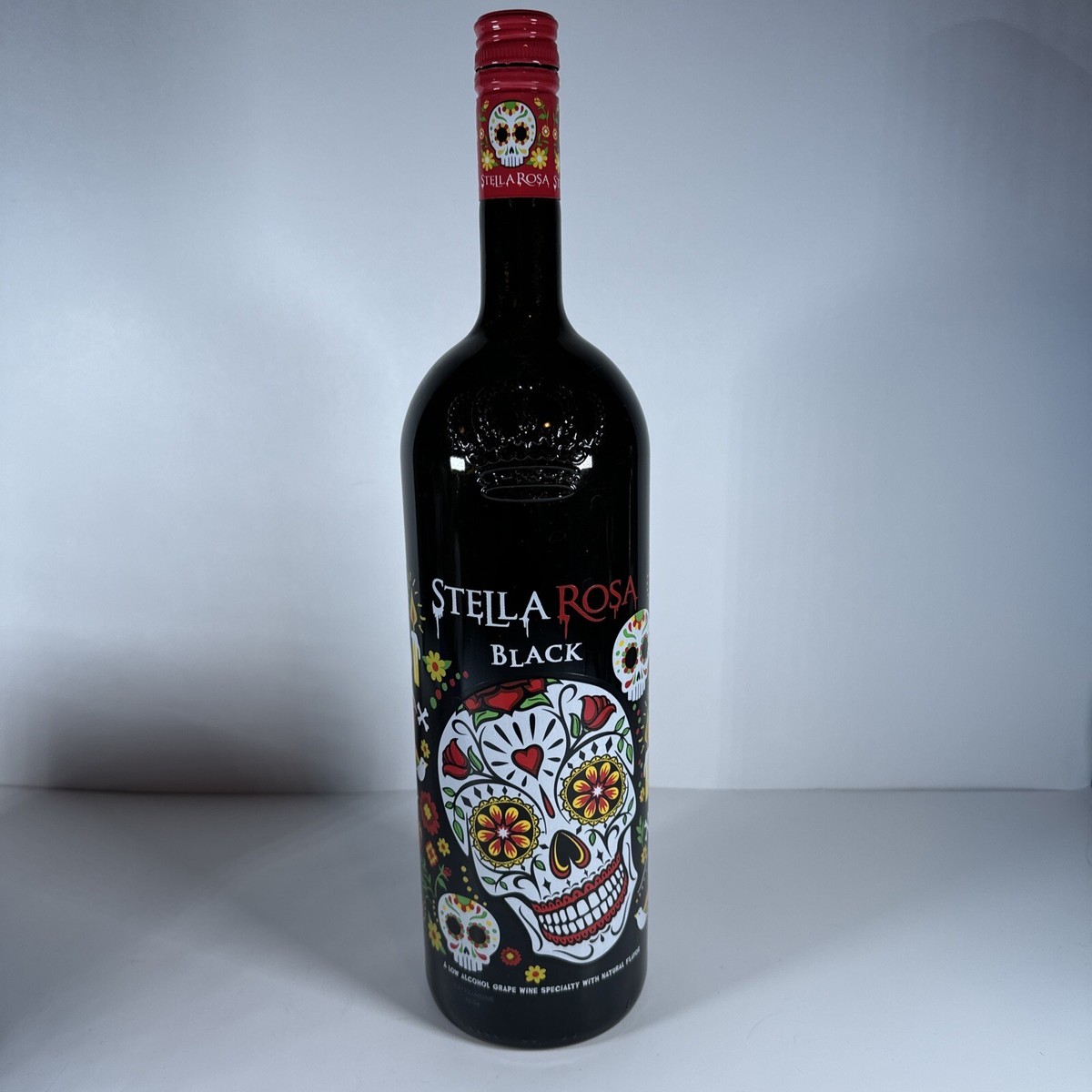Stella Rosa Black Ltd Ed. Sugar Skull Day of Dead Halloween 50 oz
