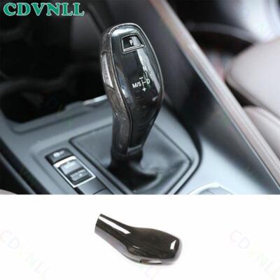 For BMW X1 F48 2020-2021 Black Wood Grain Central Console Gear