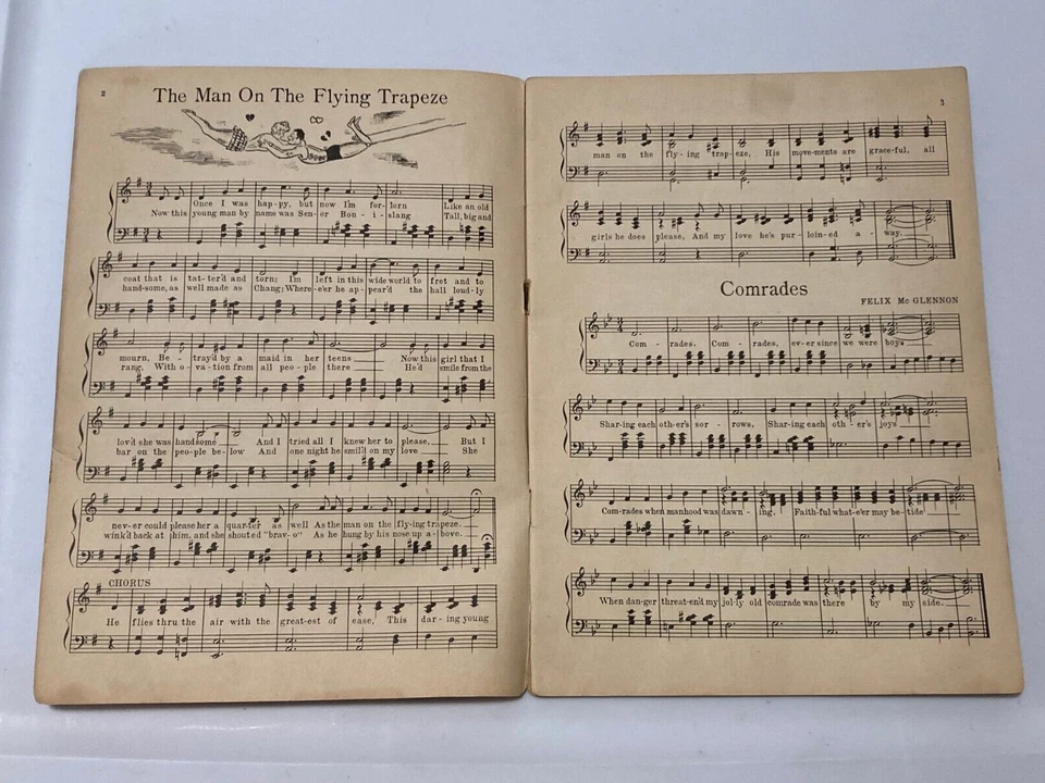 Treasure Chest of Old Time Song Hits 1935 Sheet Music Booklet 48 Pages - Image 4 of 4