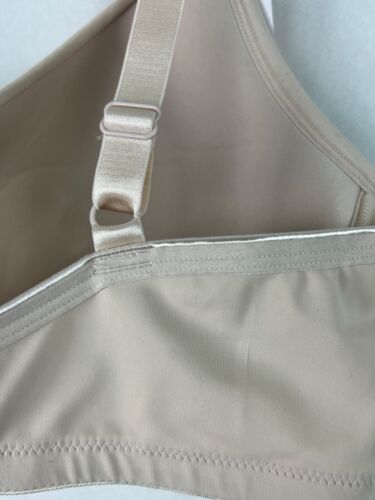 Warners Womens Bra Size Small Simply Perfect RA8961T Poke Free UW Lt Beige B48 - Picture 4 of 10