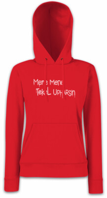 Mene Mene Tekel Upharsin Damen Hoodie Sweatshirt The Symbol Society Inscription