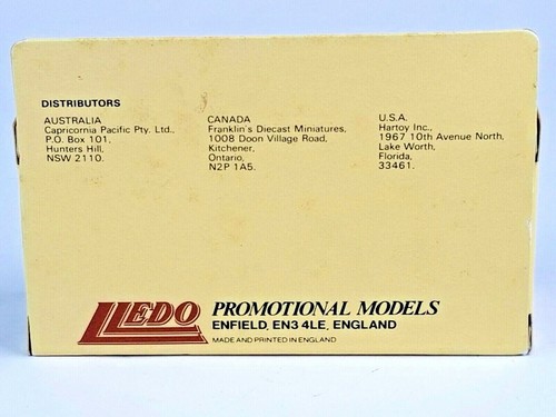 LLEDO Promotional Model Diecast Western Union Truck - Picture 2 of 10