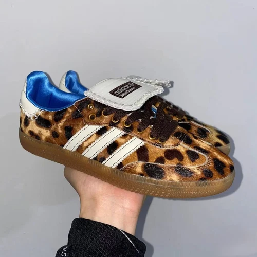 adidas Samba Pony Wales Bonner Leopard - IE0578 - NEW WITH BOX - Picture 5 of 9