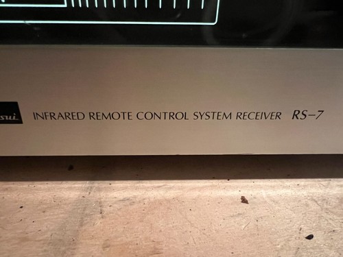 Receptor de control remoto infrarrojo vintage Sansui estéreo RS-7 AC 120/220-240 voltios - Imagen 7 de 7