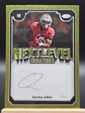 2025 Sage LOW Next Level Signatures GOLD Quinshon Judkins Auto 6/10 #NLS-QJ