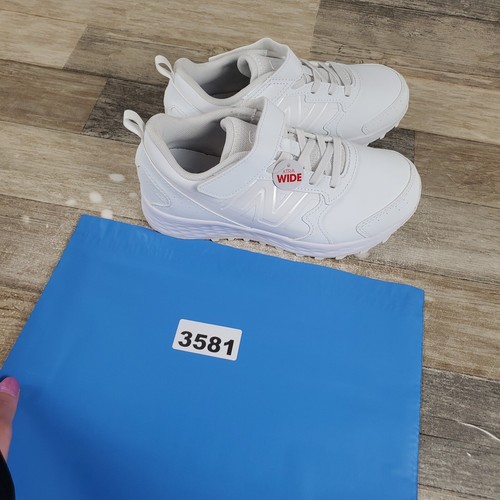 New Balance Kids Fresh Foam 650 v1 Bungee Lace with Top St Kids Shoes Sz 4 White - 第 14/14 張圖片