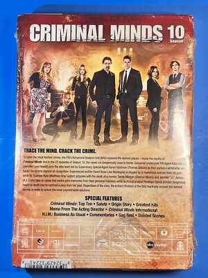 Criminal Minds: Season 10 (DVD, 2014) Sealed New 32429225368| eBay