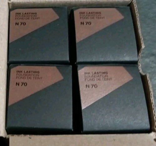 Avon X Face Shop Ink Lastng Liquid Foundation N70 DEEP Lot of 4-1oz Slim Fit NEW