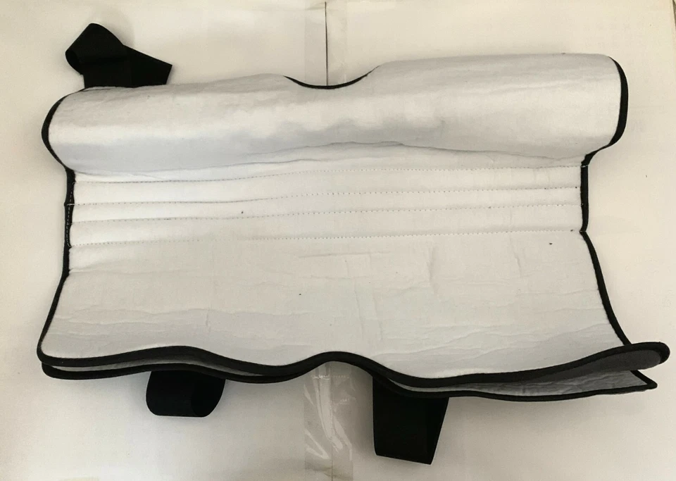 NUEVO 22" DJO ProCare Inmovilizador de rodilla de tela sin bisagras - Gris Foto 4 de 4