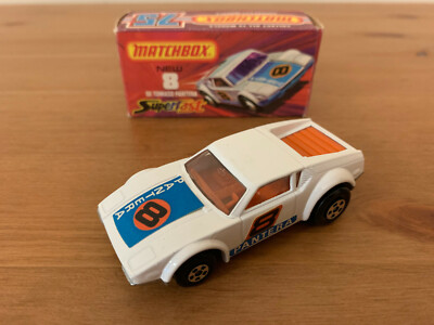 Matchbox Superfast 8 De Tomaso Pantera Rare 5 Spoke Wheels | eBay