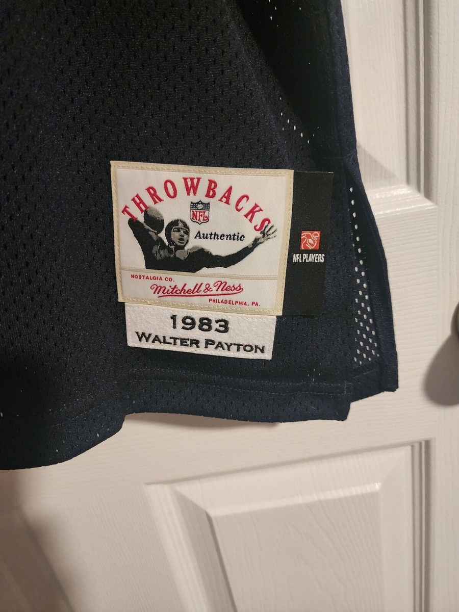 100% Authentic Walter Payton Mitchell & Ness 1983 Chicago Bears