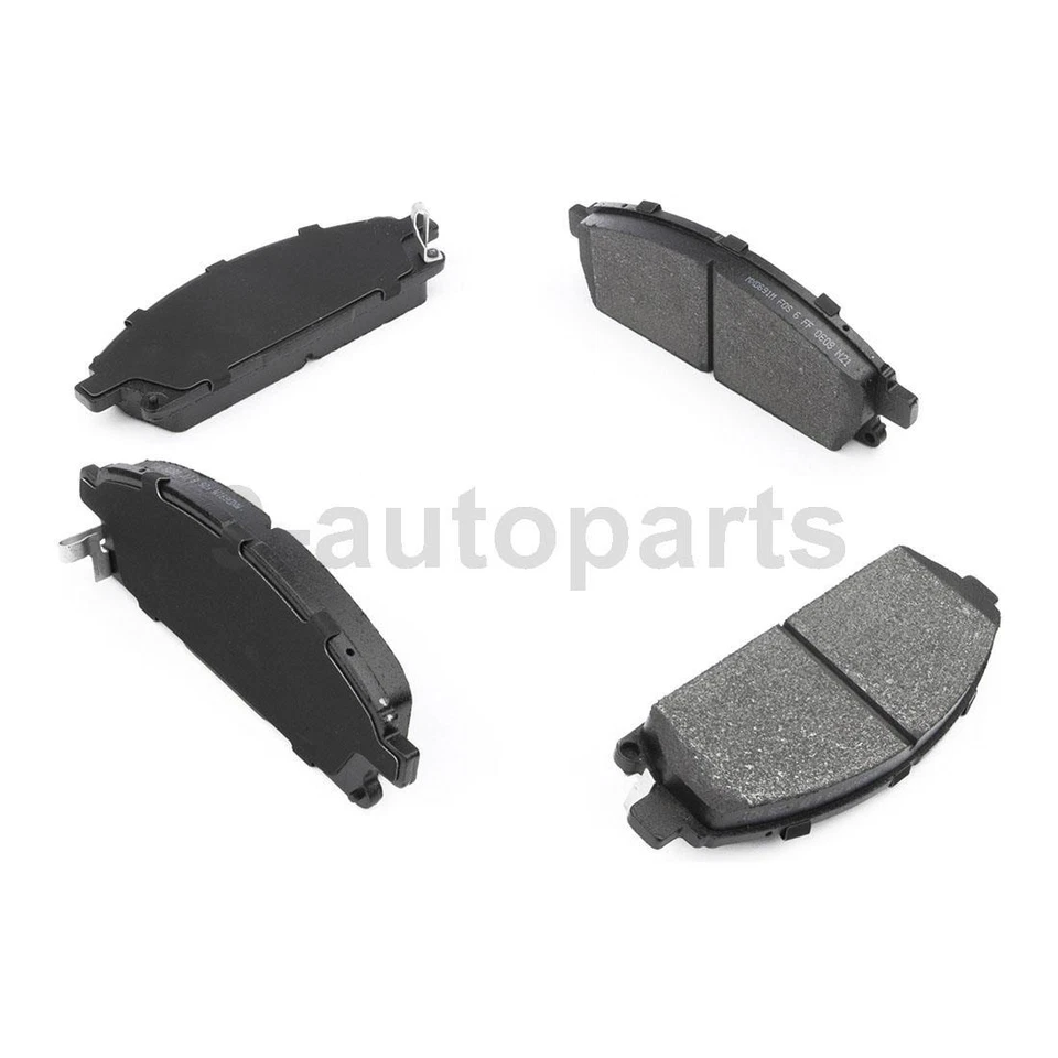 Rotores de disco delanteros + pastillas de freno para 1997 1998 1999 2000 2001 Infiniti Q45 Foto 3 de 4