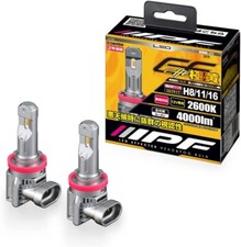 Ipf E104hfbw Led Headlights Foglights Bulb H8 H11 12v25w Deepyellow2600k 4000lm