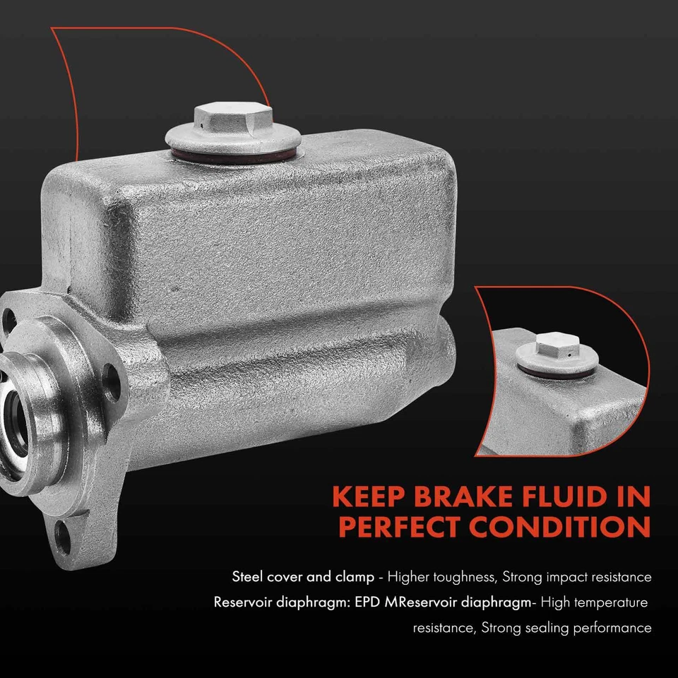 Cilindro maestro de freno con depósito para Ford F2 F3 48-66 P-350 Mercedes-Benz 600 Foto 3 de 4