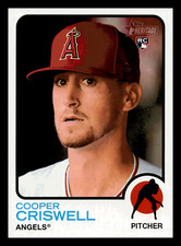 2022 Topps Heritage Cooper Criswell RC Rookie #594 Centered Mint High Number