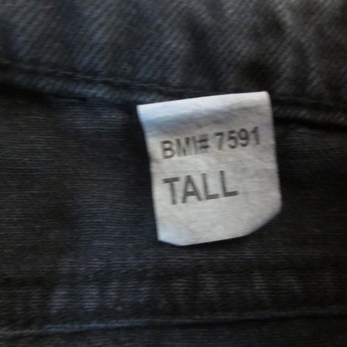 DON'T THINK TWICE LADIES VERON TALL VINTAGE MOM JEAN -BLACK US 6 TALL - Picture 6 of 6