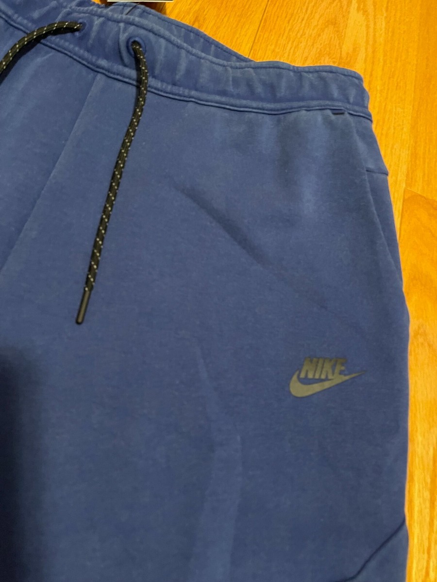 NEW NIKE SPORTSWEAR TECH FLEECE PANTS ROYAL BLUE FADED CZ9918-455