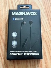 Magnavox Bluetooth Earphones Black