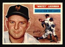 1956 Topps #205 Whitey Lockman - NM-MT