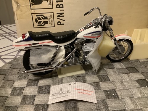 Harley Davidson Super Glide 1971 Franklin Mint • 1:10 - Imagen 7 de 7