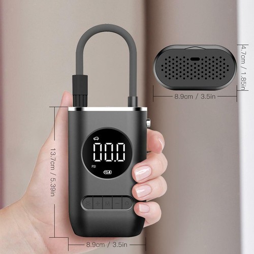 Mini Compresseur D'air Sans Gonfleur De Pneu D'automobile Pour Des - Zdjęcie 3 z 8