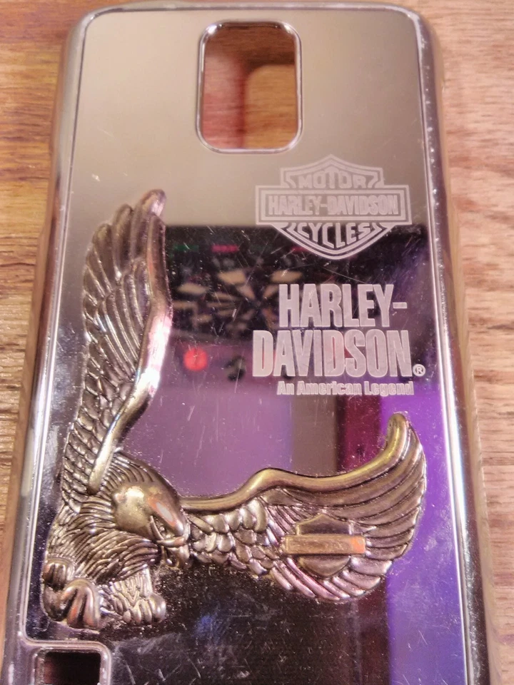 Genial funda de metal 3D Harley Davidson para Samsung Galaxy S5 Foto 2 de 3