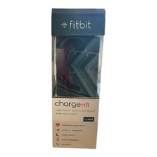 NEW Fitbit Charge HR Wireless Activity  Heart Rate - Purple, Size XL