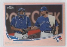 2013 Topps Chrome Refractor RA Dickey #62 2u3