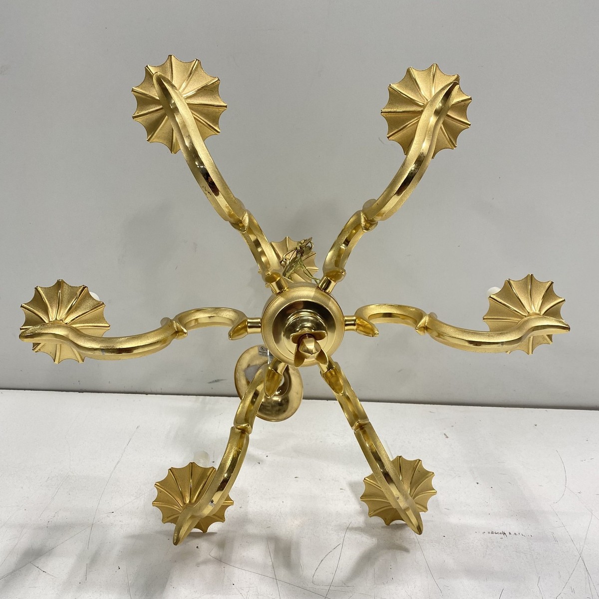 UNDERWRITERS LABORATO USA シャンデリア 天井 Underwriters Laboratories Vintage Crystal Cascade Chandelier