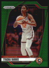 2024 Panini Prizm WNBA Prizms Green #102 Tyasha Harris - BSK