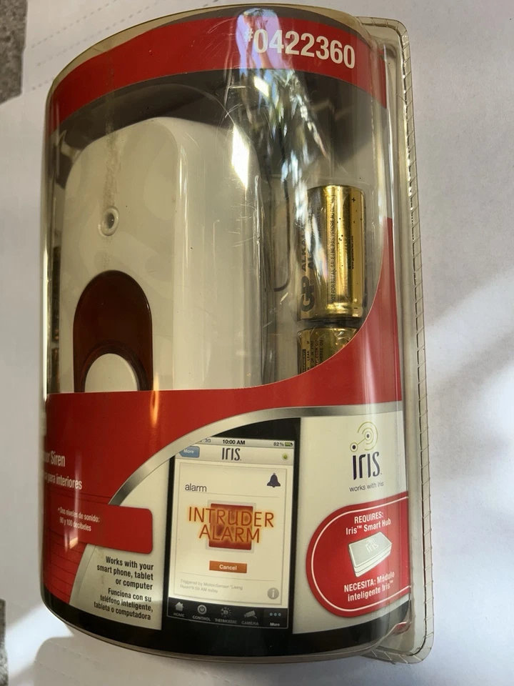 Utilitech Wireless Indoor Siren Z-wave Model TSE07-1 Iris Security System - Image 2 of 4