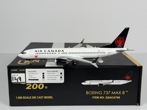 Gemini Jets Air Canada Boeing 737 MAX 8 1:200 Scale Airliner C-FTJV G2ACA706