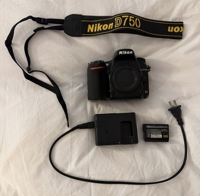 Nikon D750 FX DSLR Camera Body Only 22,577 Shutter Count - Original Owner - Mint