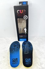 CURREX RunPro Dynamic Insoles High Profile Blue Size M Men 7-8.5 / Women 8.5-10
