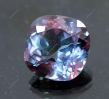 Natural Alexandrite Square Cushion Color Change 7 Ct AA CERTIFIED Gemstone