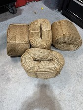 Natural Jute Rope 3/16 in x 750ft , Just Short Of 3/8 In. Manila Rope, Hemp