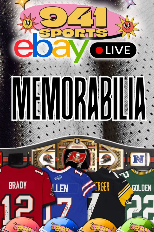 🤙 SIGNED NFL MEMORABILIA BREAKS w/ J-RUE!!!