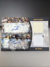 2025 Topps Series 1 - Dual Auto - Jackson Chourio & Sal Frelick - Brewers