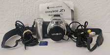 KONICA MINOLTA DiMAGE Z1 3.2MP Digital Camera, 16MB Card, Manual, Bag Tested M11